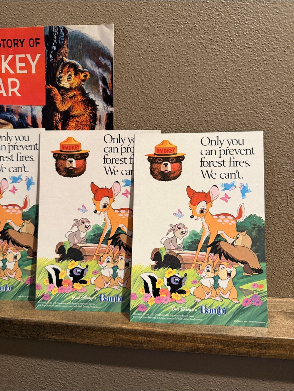 The True Story Of Smokey Bear Comic Book Vintage Original 1969 and Extras - Picture 3 of 7